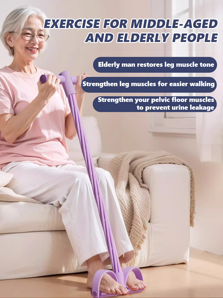 Middle-aged and elderly training pedal puller set