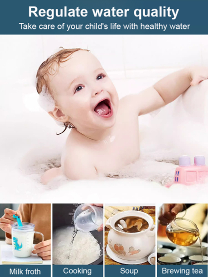 Six-layer household faucet filter