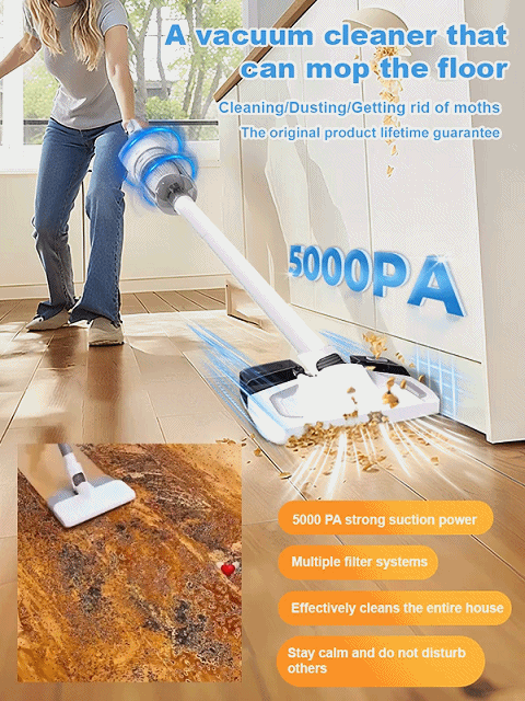 ✨Cordless handheld five-in-one vacuum cleaner & Mop | Powerful, All-Round Cleaning | 30-Day Risk-Free Return