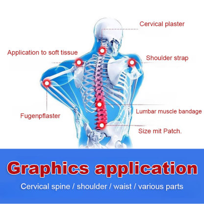 Full-effect magnetic therapy patch for neck, shoulder, waist and legs
