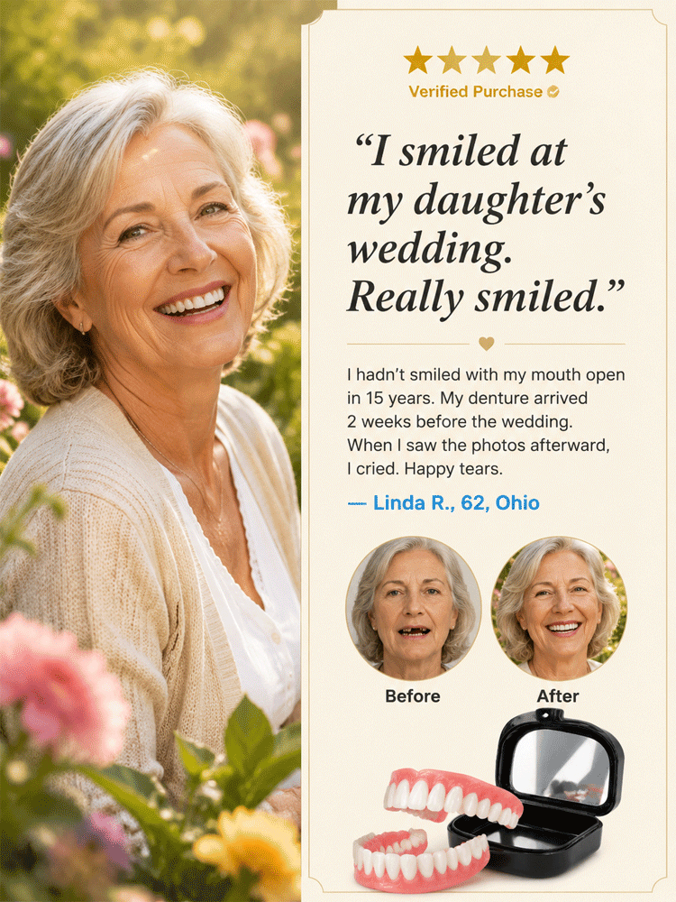 😁 [Limited Edition] Premium Dental Prosthesis – All-Inclusive, No Dentist Needed!
