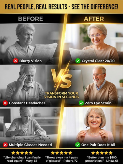 Auto-Focus Multifocal Reading Glasses