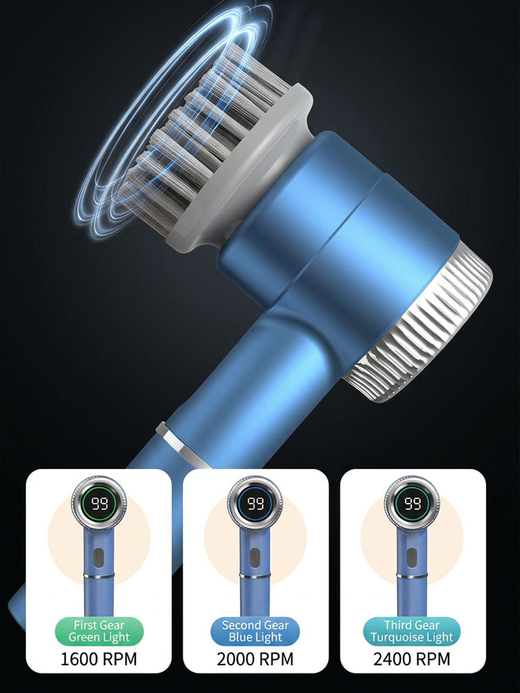 Multifunctional Electric Cleaning Brush Set