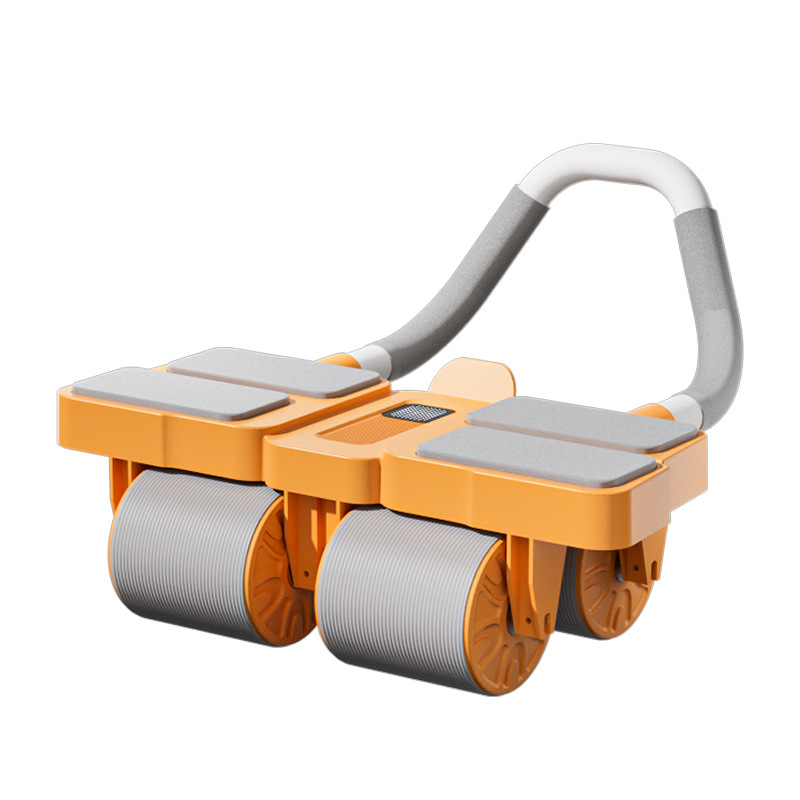 Four automatic recoil belly roll belly healthy belly wheel