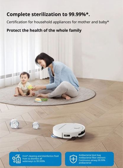 Intelligent three in one sweeping machine