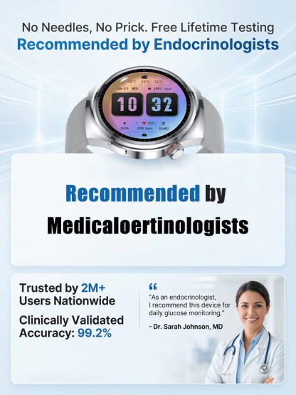 🩺 【Endorsed by Medical Doctors!】The Latest Smart Health Watch！The Premium Choice for Professionals! 🔥 90% OFF + FREE Shipping (Only for the first 100 buyers!) ⏳ Offer ends in 2 hours! 🎁 2nd Item for Just $20