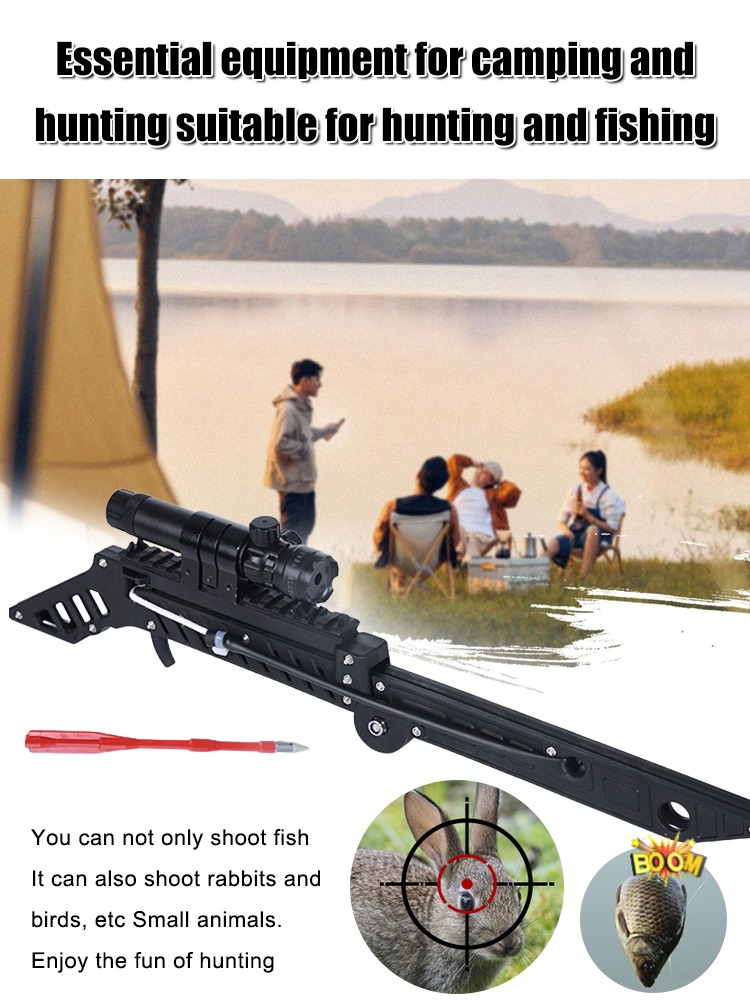 Crafted by the Munich Arms Factory ✨🎯 Sniper-Sharp Precision at 100 Meters! Laser-Guided Slingshot 