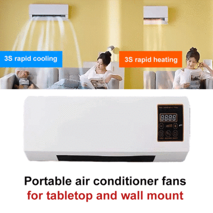 Heating and cooling mobile small air conditioner