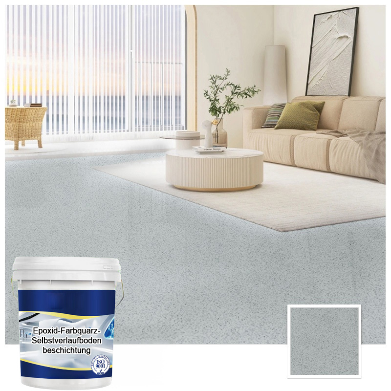 Umweltfreundliche Farbe – 1 Eimer für 100 m² ✨ In nur 2 Stunden trocken ✨ Ideal auch für staubige und sandige Böden – glatte Fliesenoptik garantiert ✨