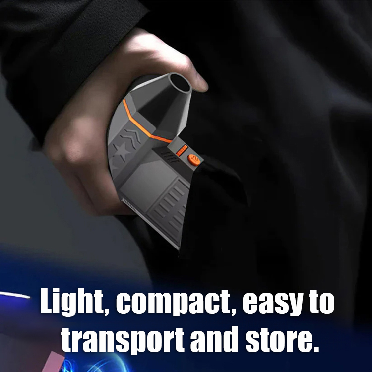 【Clear Snow in 3 Seconds—Without Damaging Your Car 🚗】 Thermal Storm Turbine Blower for Snow & Dust Removal, Drying, Fire Starting, and Inflation 🔥