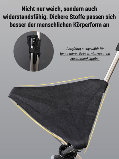 Sicher Gehen und jederzeit Sitzen – mit dem empfohlenen Gehstock