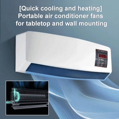 Heating and cooling mobile small air conditioner