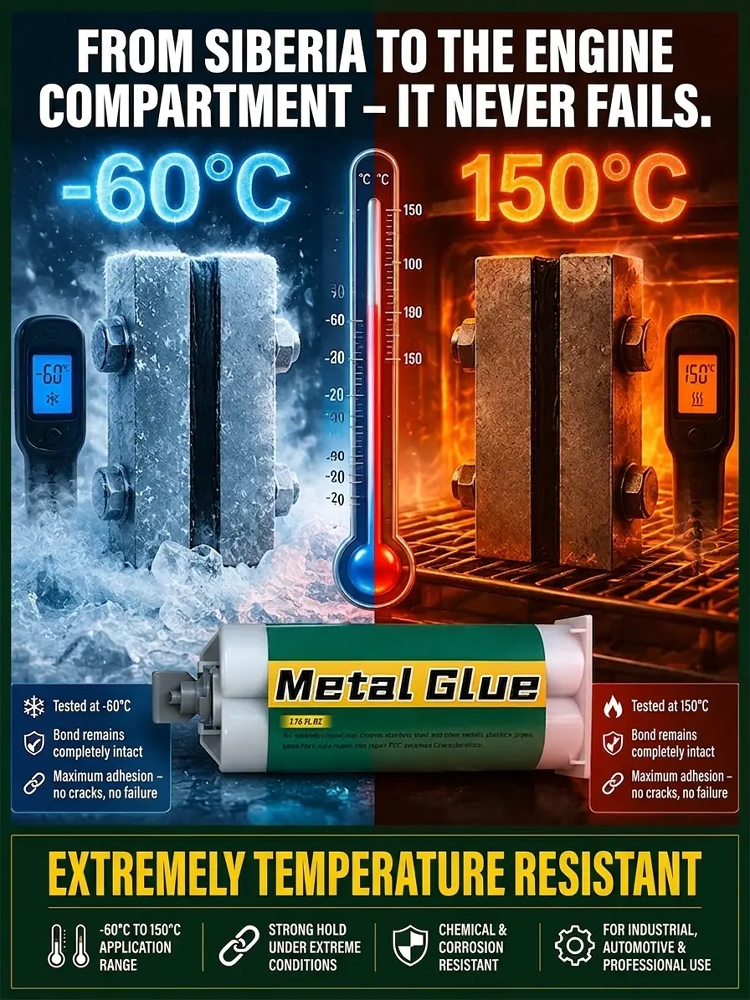 【Stop Leaks! Fix with one swipe】Waterproof and leak-proof high-strength casting adhesive