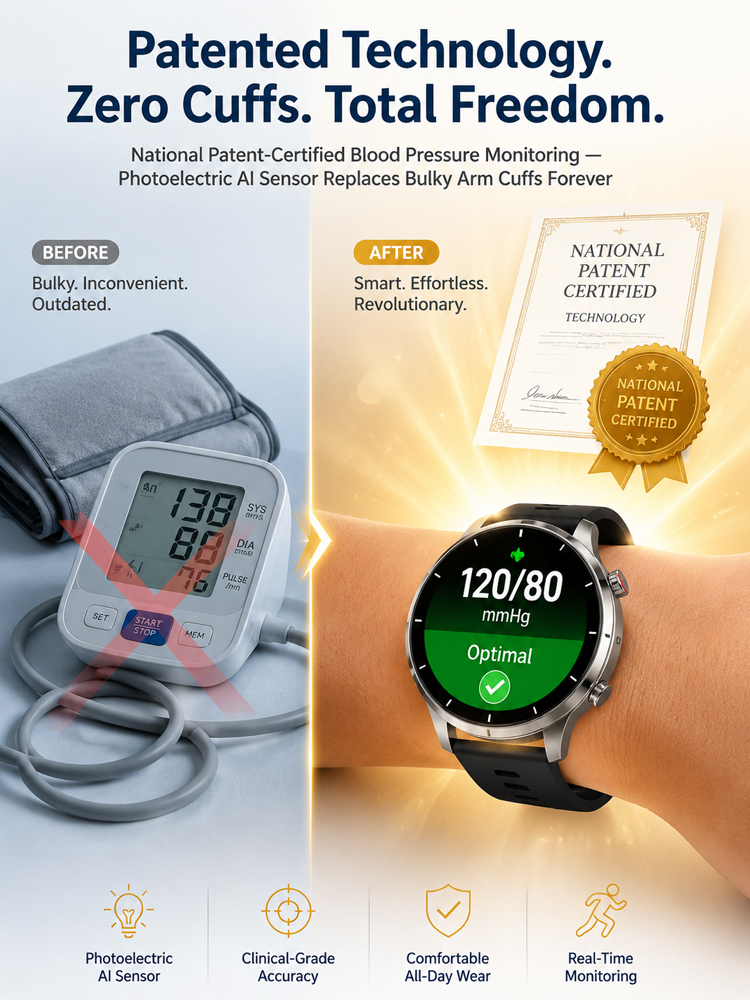 🩺 【Endorsed by Medical Doctors!】The Latest Smart Health Watch！The Premium Choice for Professionals! 🔥 90% OFF + FREE Shipping (Only for the first 100 buyers!) 