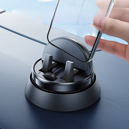 【No fear of bumpy roads and emergency braking】Smartphone Holder 🔥Automatic adsorption and 360-degree adjustment, as firm as if welded on!