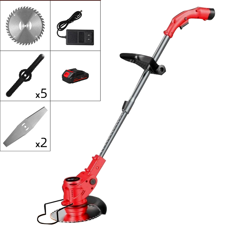 【Extra Long Battery Life】Electric Folding Lawn Mower ⚡⚡ Mows 200㎡ in just 10 minutes!