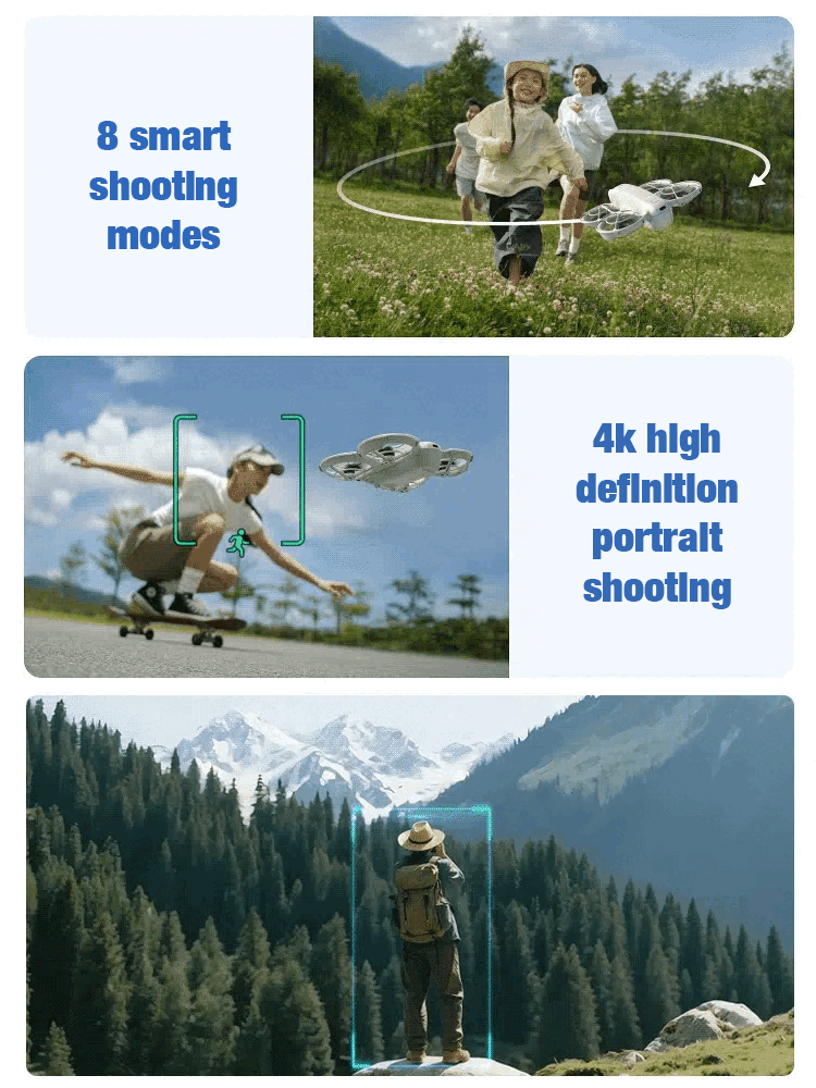 MINI 4k Handheld Drone