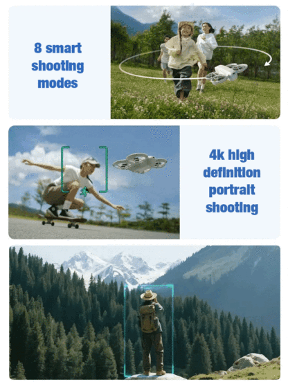 MINI 4k Handheld Drone