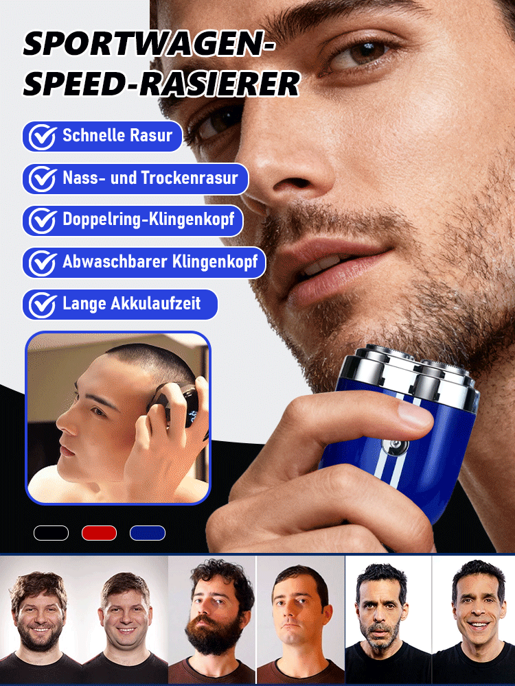 Sportwagen Hochgeschwindigkeitsrasierer