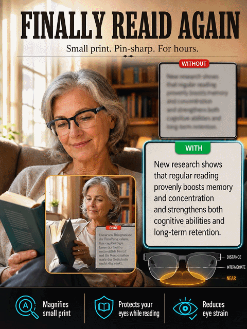 Smart Zoom Color-Changing Solar Real-Time AI Translation Glasses
