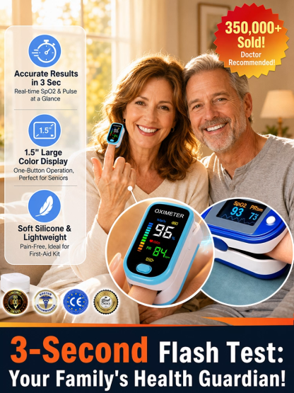 [3-Second Quick Test] A Must-Have Pulse Oximeter for Every Home