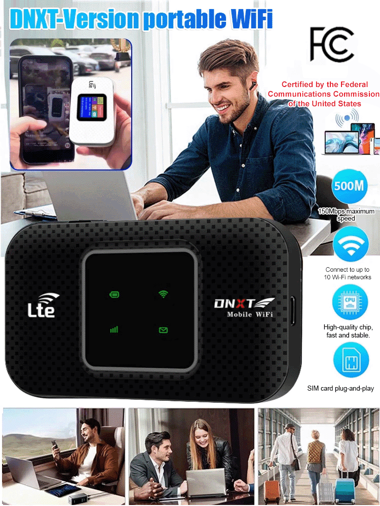 🔥 No Contract. No SIM. No Top-Ups. Buy once — enjoy lifetime high-speed internet, anywhere in the world. Ready to use straight out of the box!