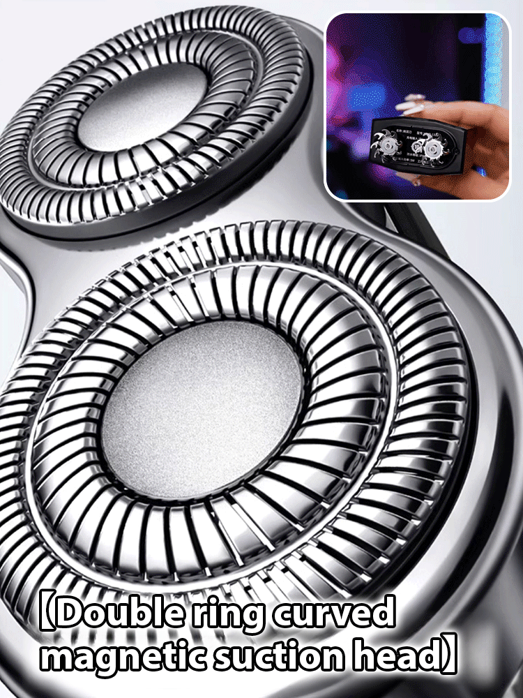 【Twin Engine Trend Mecha Razor】Dual-engine power, mecha design, intelligent contouring system