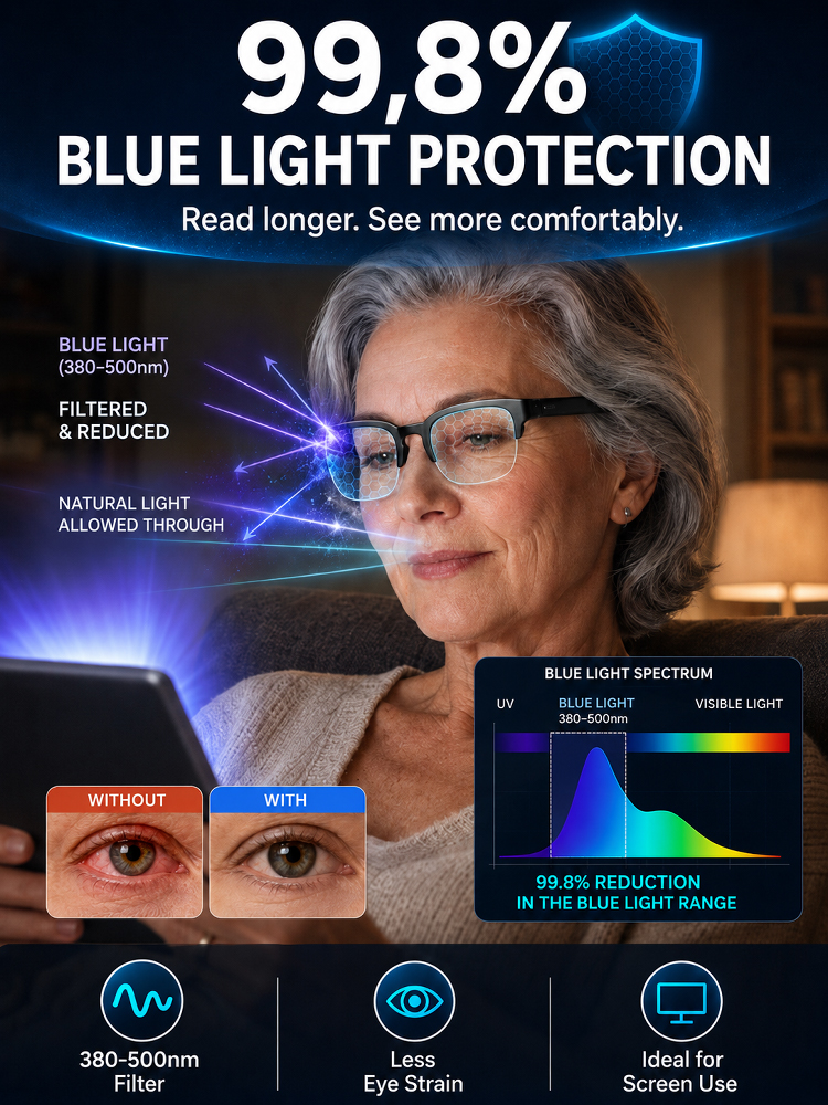 Smart Zoom Color-Changing Solar Real-Time AI Translation Glasses