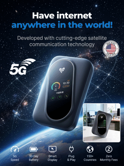 🌍One-Time Purchase for Lifetime Free Global 4K Internet — No SIM, No Monthly Fees, No Signal Dead Zones!🚀