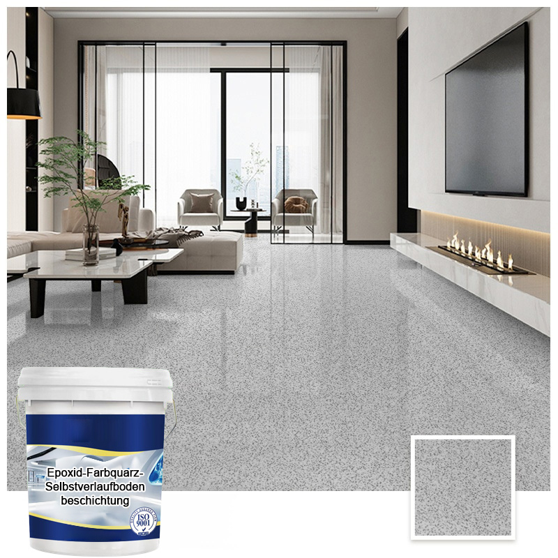 Umweltfreundliche Farbe – 1 Eimer für 100 m² ✨ In nur 2 Stunden trocken ✨ Ideal auch für staubige und sandige Böden – glatte Fliesenoptik garantiert ✨