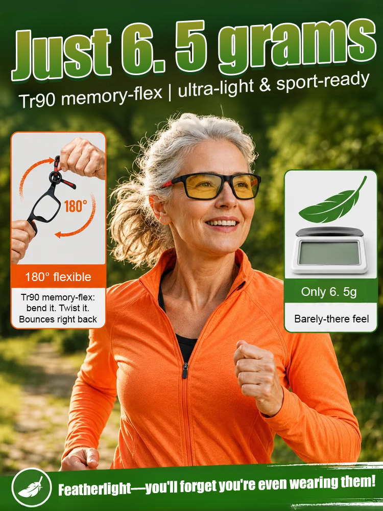 🕶️ Stop Switching Glasses! Smart Zoom Photosensitive Eyewear – Read, Drive & Protect in One Pair