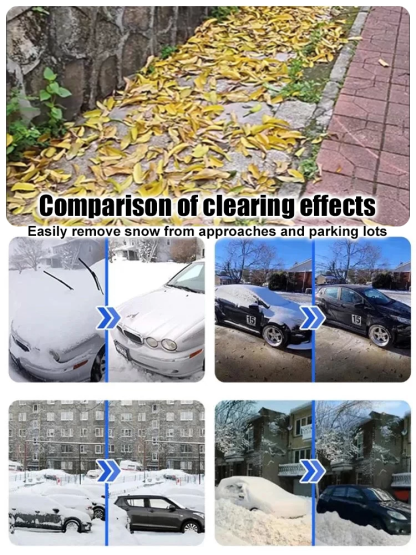 Turbocharged dust removal and snow blowing fan