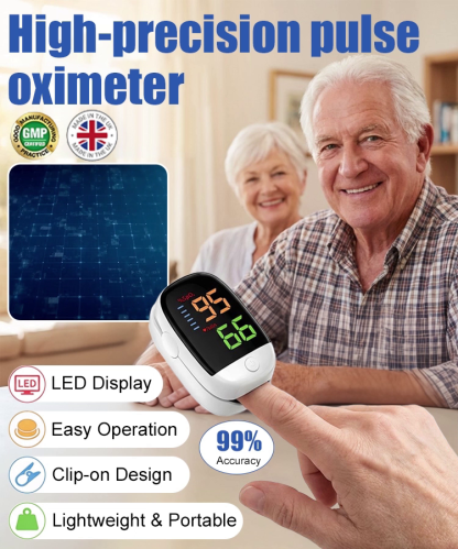 【No Pricking • 99% Accuracy】Advanced All-in-One Health Monitor