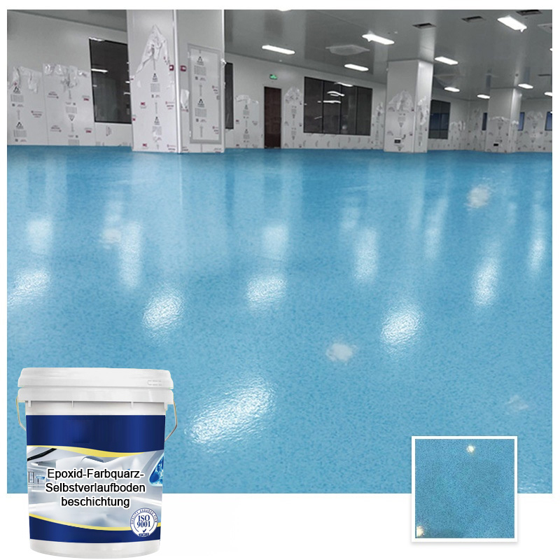 Umweltfreundliche Farbe – 1 Eimer für 100 m² ✨ In nur 2 Stunden trocken ✨ Ideal auch für staubige und sandige Böden – glatte Fliesenoptik garantiert ✨