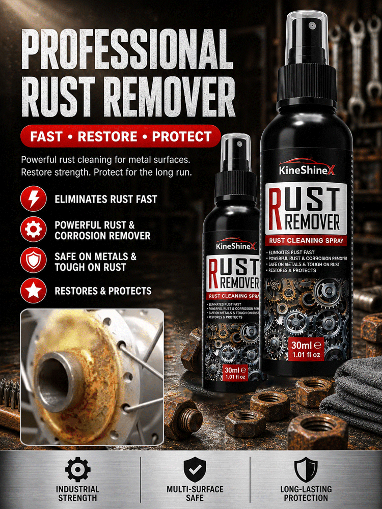 Powerful Rust Remover Spray [Removes Rust in Three Seconds]