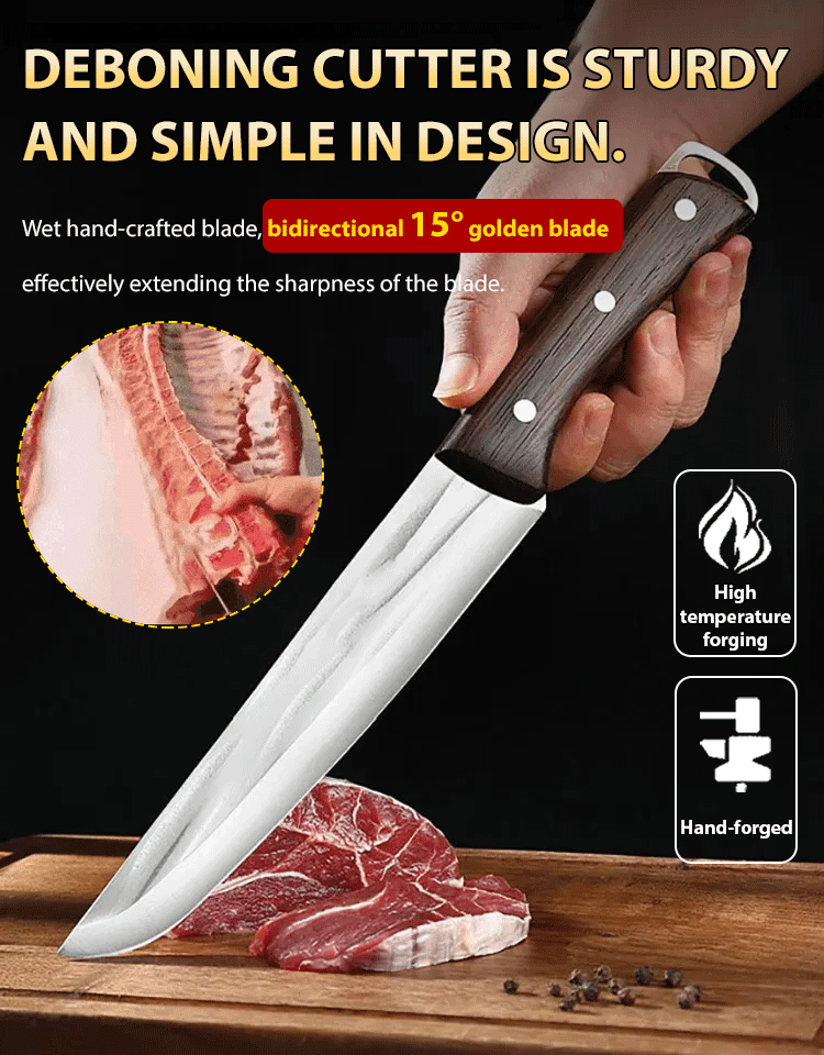 Engineered in Solingen, Germany — Cuts Meat Like Butter