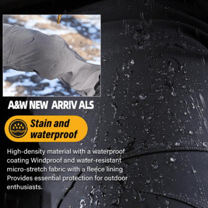 Fleece tactical pants