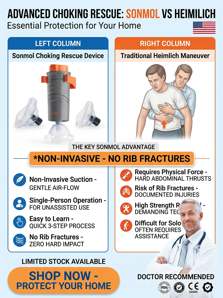 🆘 FDA-Cleared Anti-Choking Device – Works in Seconds. For Kids & Adults.