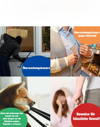 Mini-Infrarot-Nachtsichtkamera mit extrem langer Akkulaufzeit 😊 Behalten Sie auch unterwegs jederzeit den Überblick