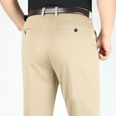 Ice Silk Stretch Men's Casual Pants