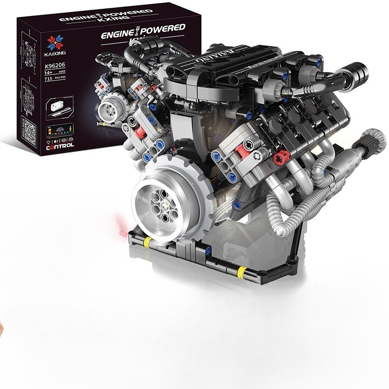 🔥 【Quality Replica】V8 Engine Model – CNC-Machined, Fully Operational