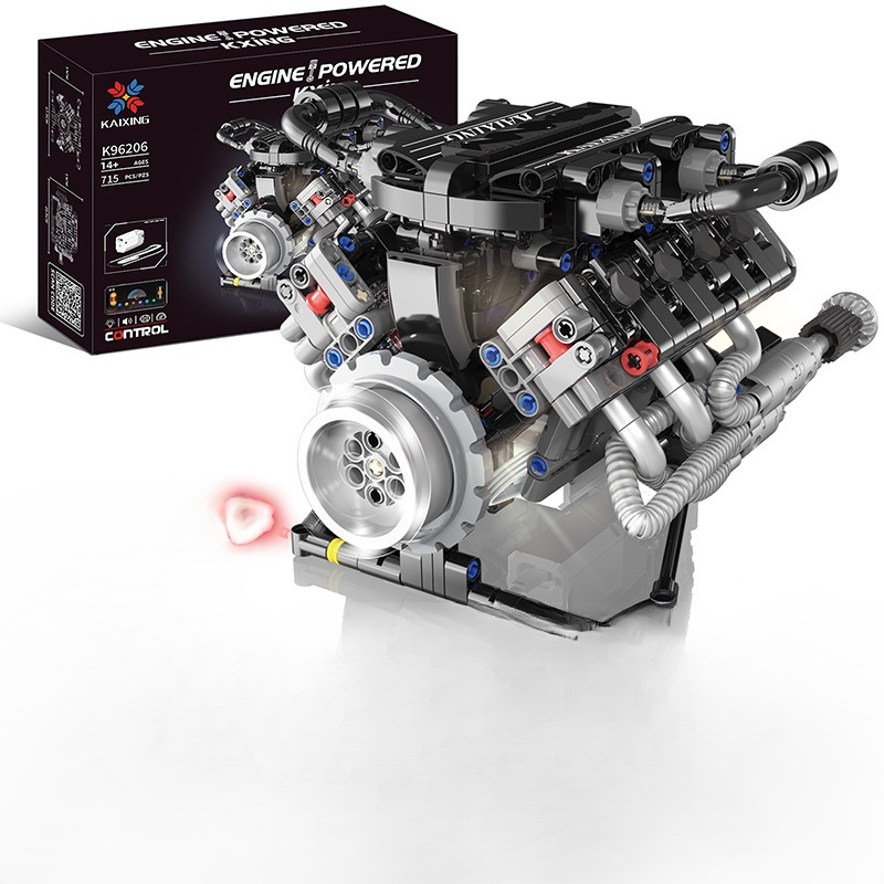 🔥 【Quality Replica】V8 Engine Model – CNC-Machined, Fully Operational
