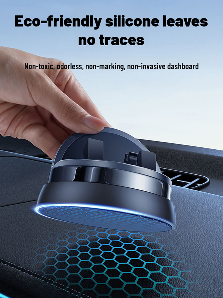 【No fear of bumpy roads and emergency braking】Smartphone Holder 🔥Automatic adsorption and 360-degree adjustment, as firm as if welded on!