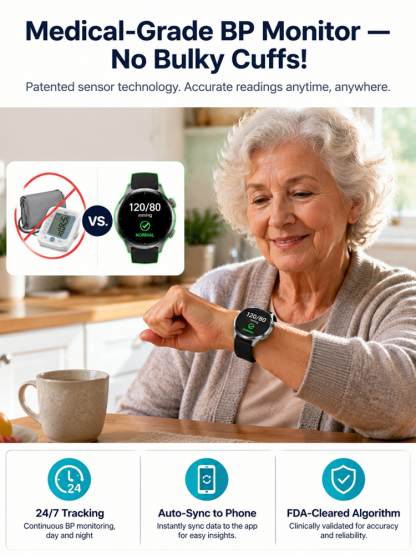 🩺 【Endorsed by Medical Doctors!】The Latest Smart Health Watch！The Premium Choice for Professionals! 🔥 90% OFF + FREE Shipping (Only for the first 100 buyers!) 