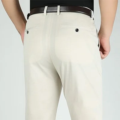Ice Silk Stretch Men's Casual Pants