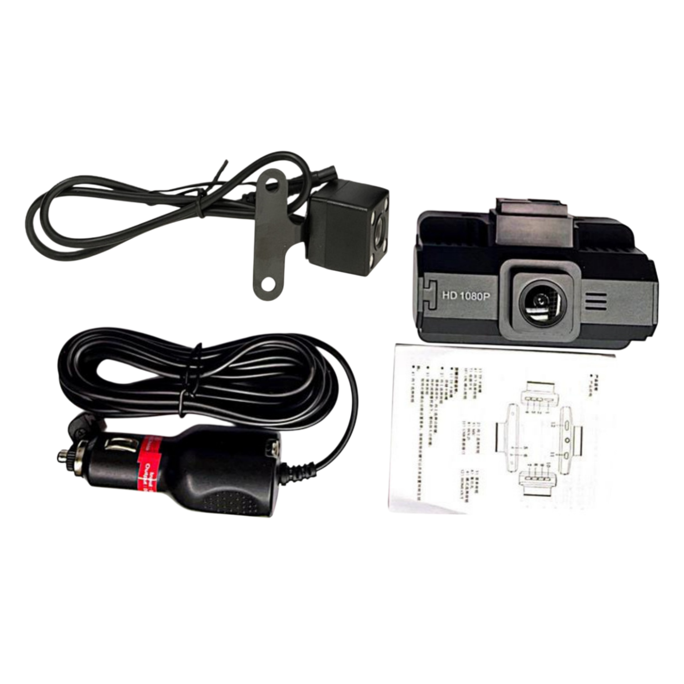 1080P HD Infrarot-Nachtsicht-Dashcam