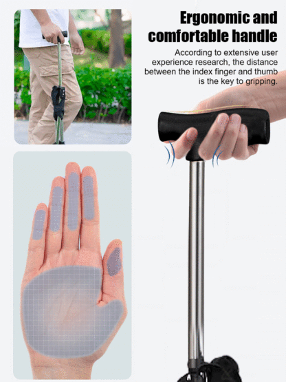 🪑 Outdoor Folding Crutch Chair Recommended by European Mobility & Rehab Experts! 🏆 #1 Best Seller – Amazon Medical & Care Supplies