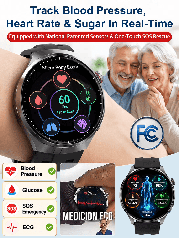 🩺 【Endorsed by Medical Doctors!】The Latest Smart Health Watch！The Premium Choice for Professionals! 🔥 90% OFF + FREE Shipping (Only for the first 100 buyers!) 