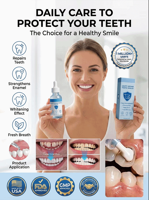  Hydroxyapatite Tooth Protection Drops🦷Whitens teeth • Repairs enamel • Freshens breath • Supports natural tooth renewal