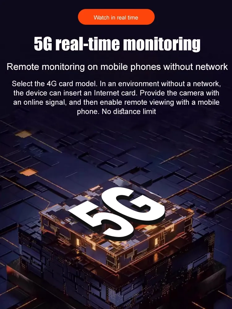 【Upgrade version: Ultra-invisible】Wireless camera. You can view and record remotely at any time. With the clear infrared night vision function, you can see clearly even in the darkest nights.